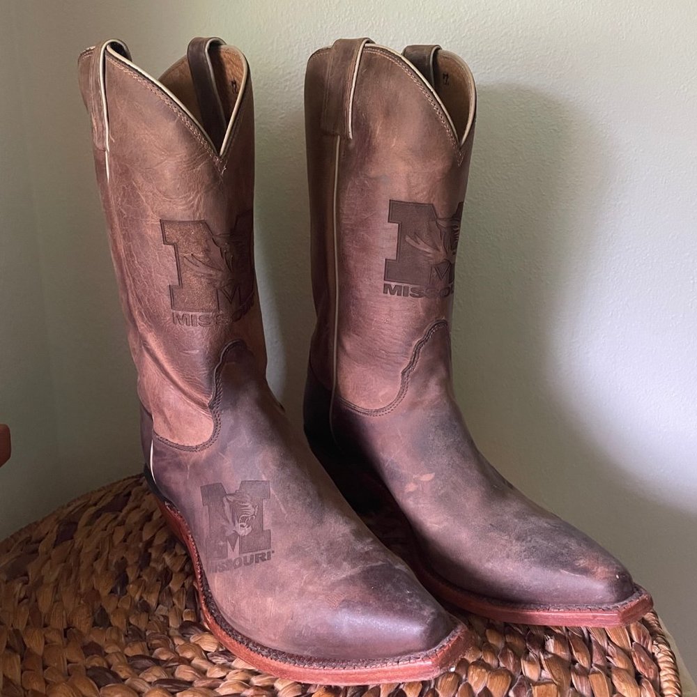 Mizzou Cowboy Boots - 10
